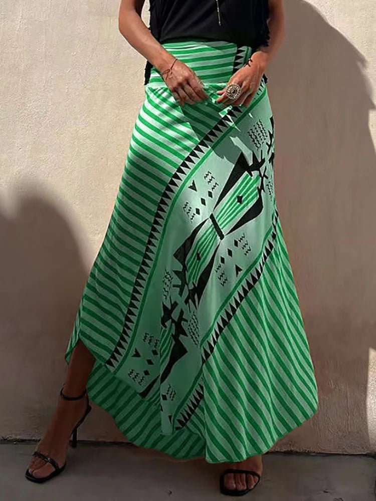 New Women Vintage Falda Maglem