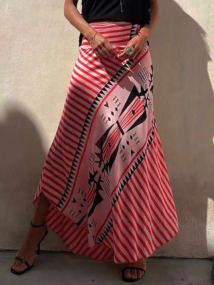 New Women Vintage Falda Maglem
