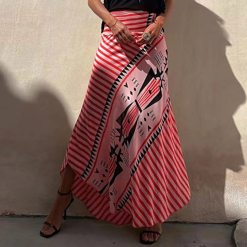 New Women Vintage Falda Maglem
