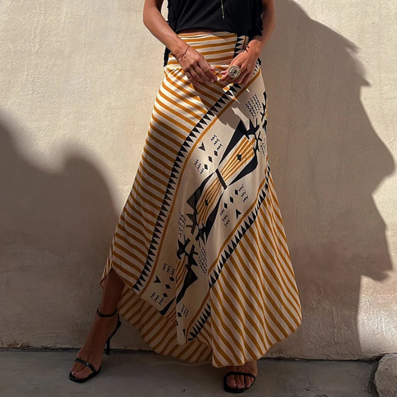 New Women Vintage Falda Maglem