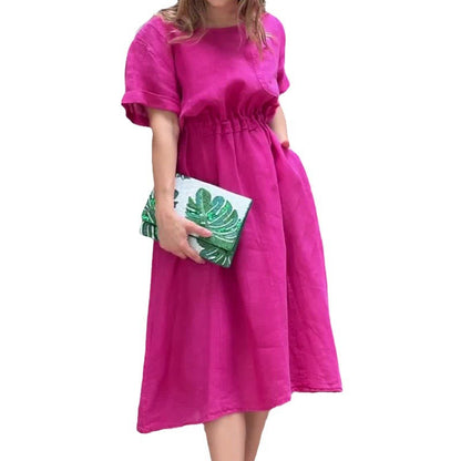 Vestido Mery rosa