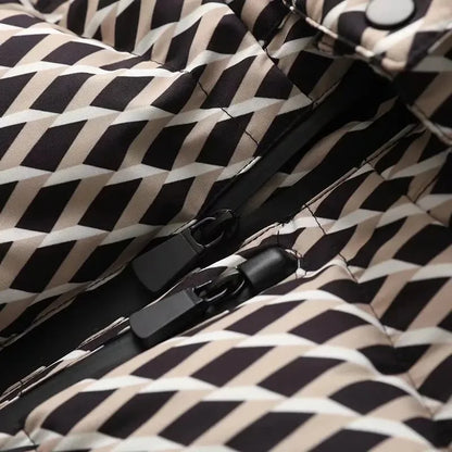 Chaqueta Geométrica Warm