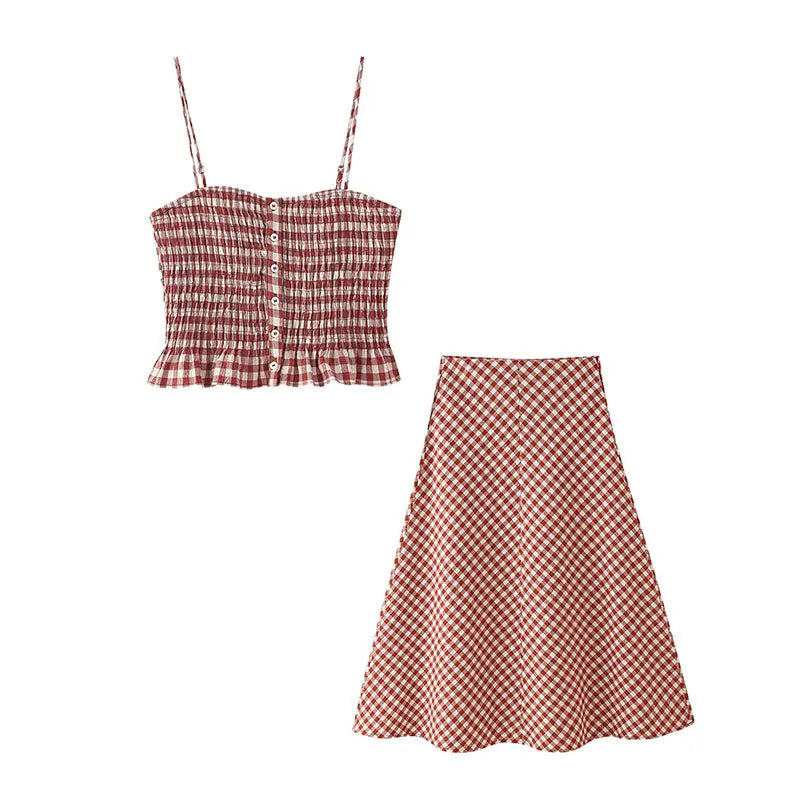 Conjunto Vichy Encanto