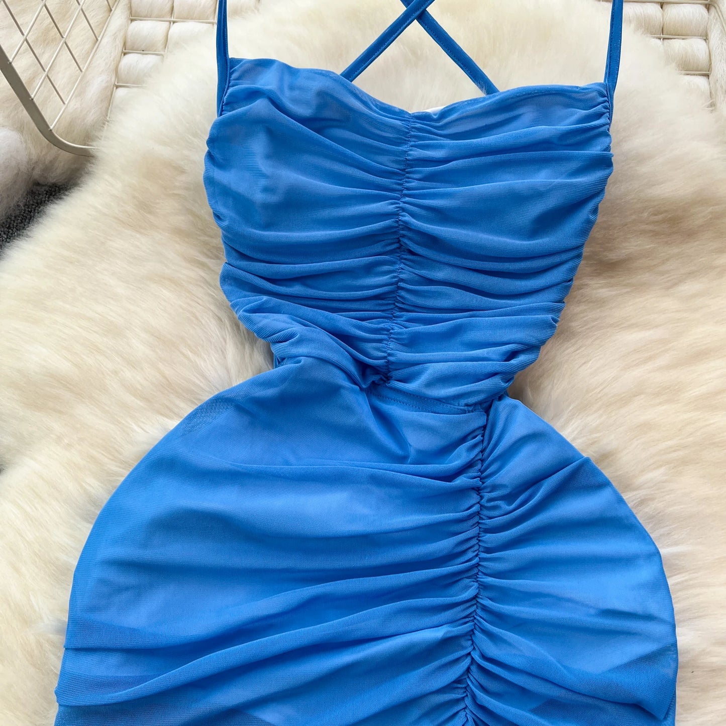 Vestido Encanto Azul