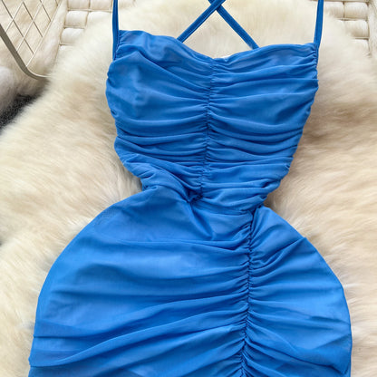 Vestido Encanto Azul