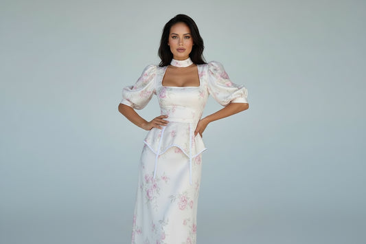 Vestido Floral Luxe