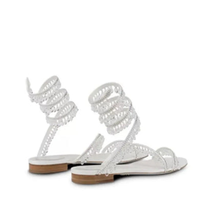 Sandalias de lujo con borlas