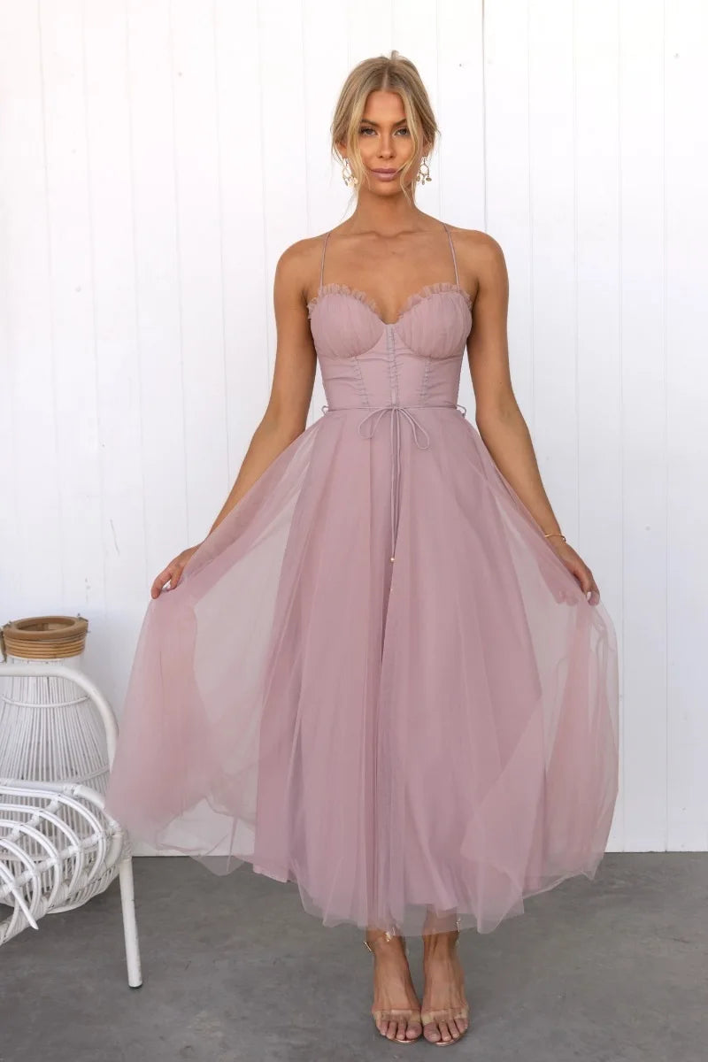 Vestido Sexy Mesh