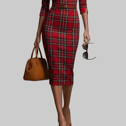 Vestido Rubí Atemporal