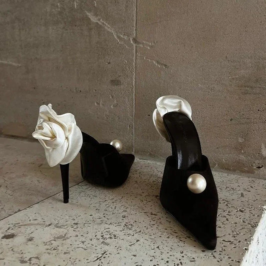 Tacones Rosa de Perla
