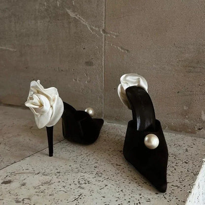 Tacones Rosa de Perla