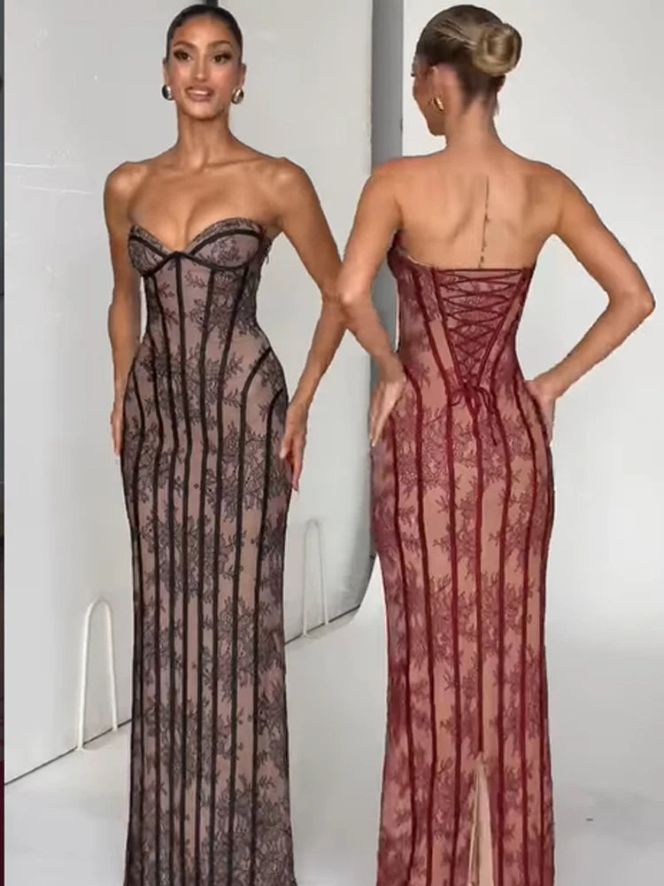 Elite Lace Dress