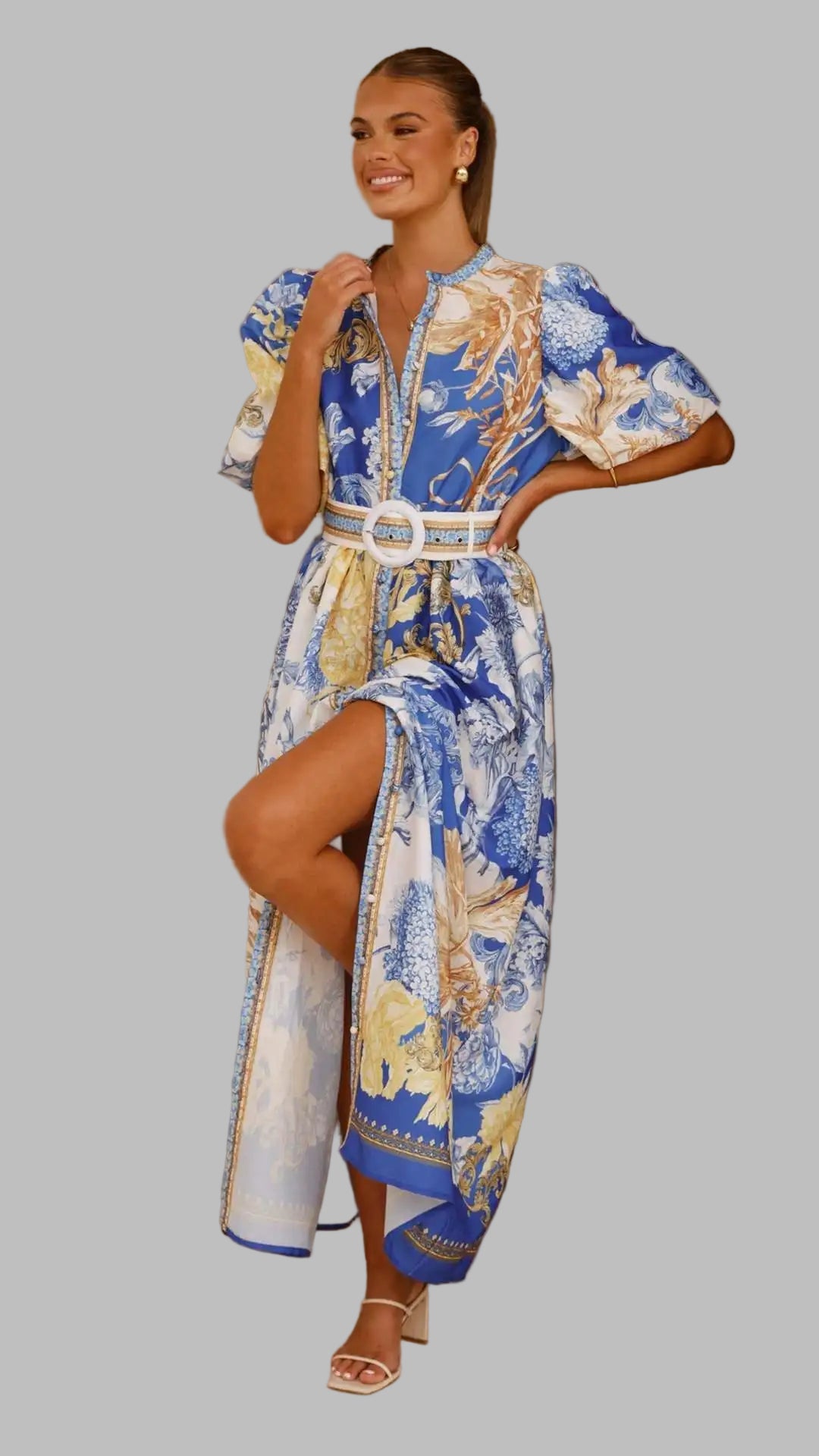 Vestido Jardín Real