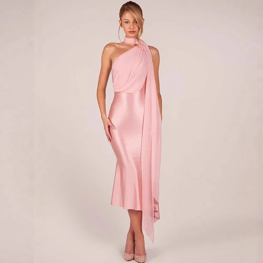 Halter Elegance Dress