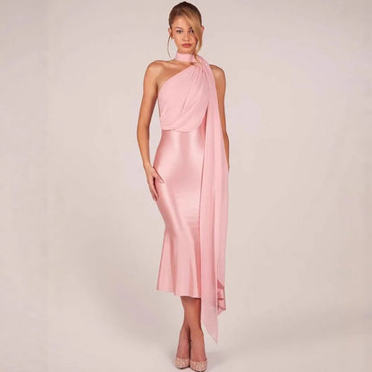 Halter Elegance Dress
