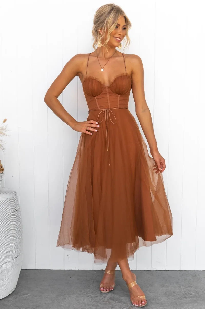 Vestido Sexy Mesh