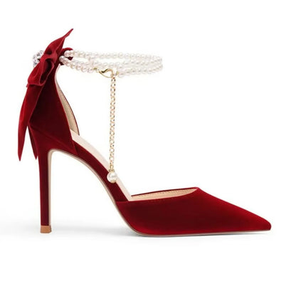 Pearl Butterfly Heel