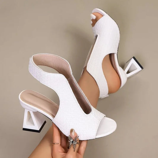 Bella Geometric Sandals