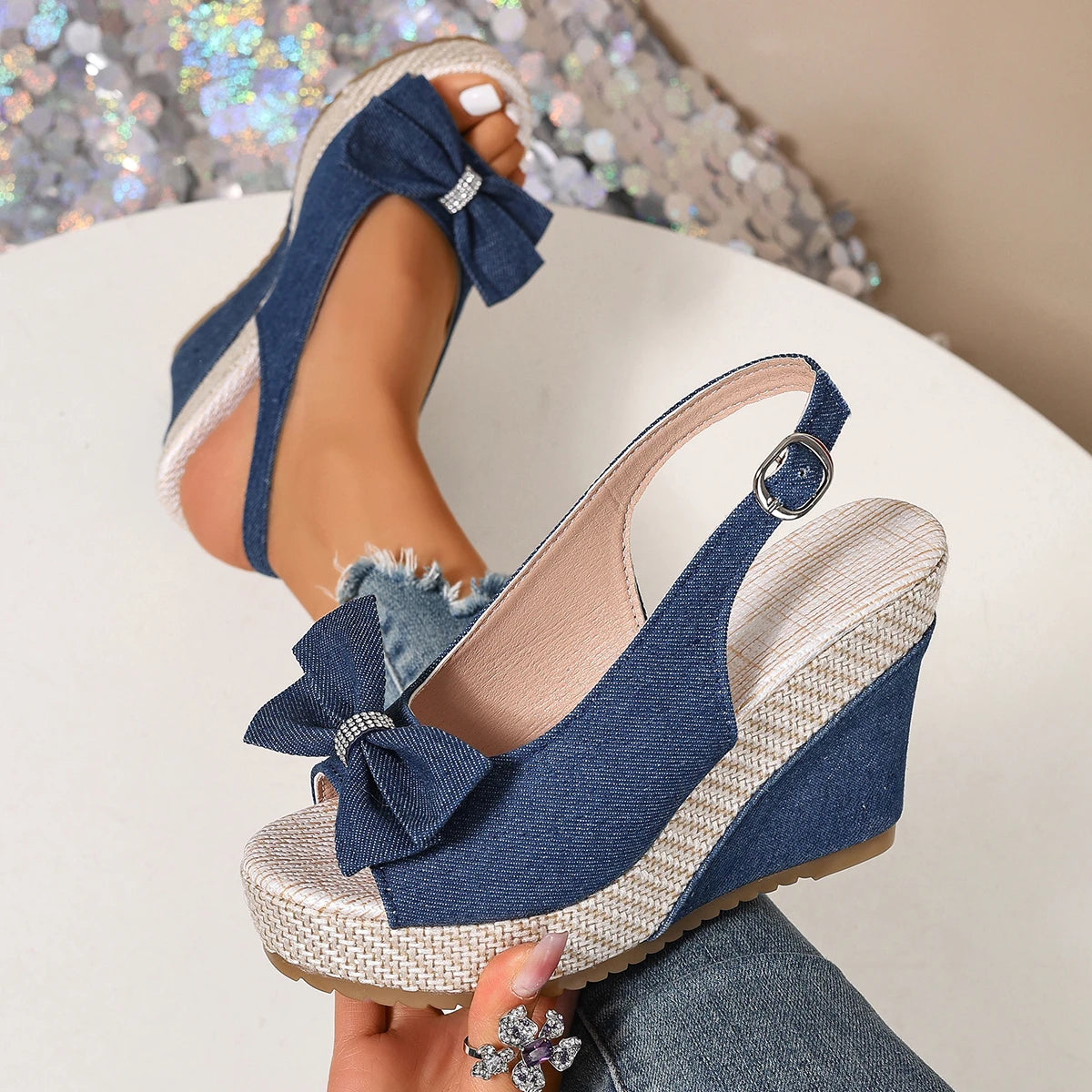 Vintage Elegance Sandals
