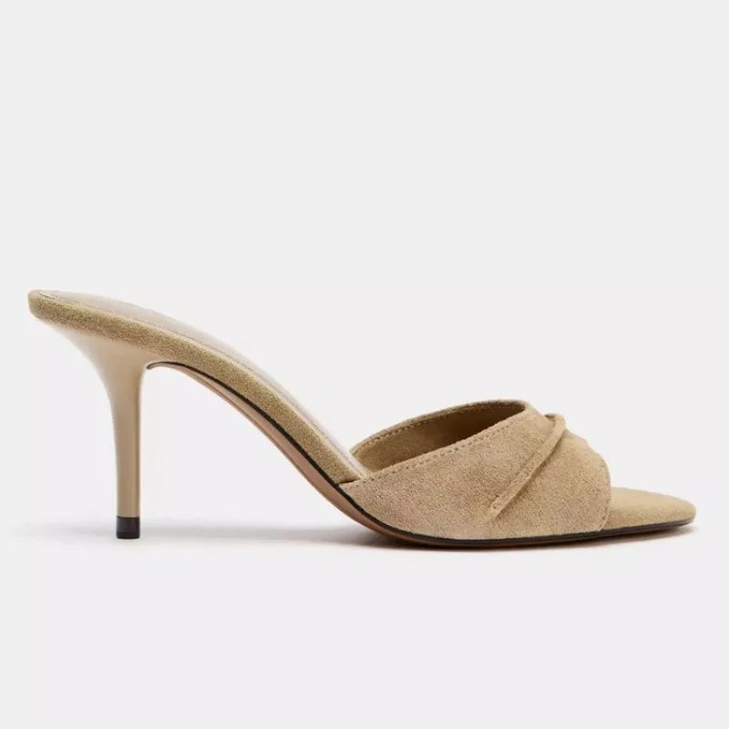 Sandalias Caqui Elegance