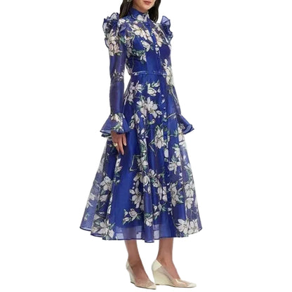 Vestido Magnolia Azul