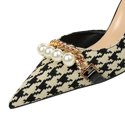 Tacones Perla Chic