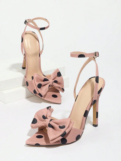 Chic Polka Dot Sandals