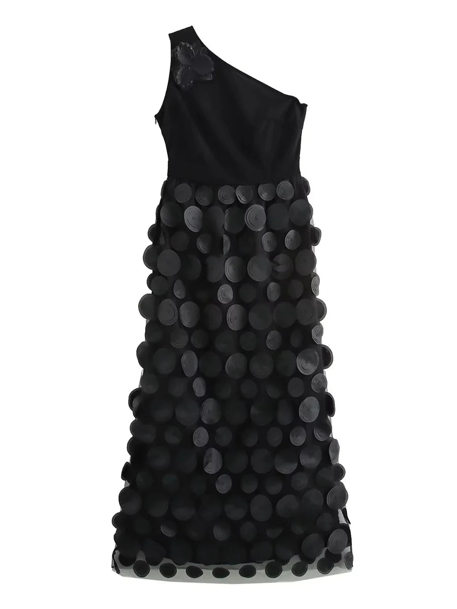 Vestido Elegancia Geométrica