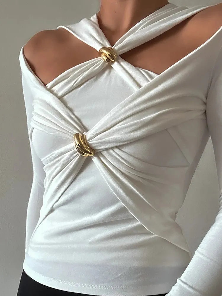 Blusa Toque Sofisticado
