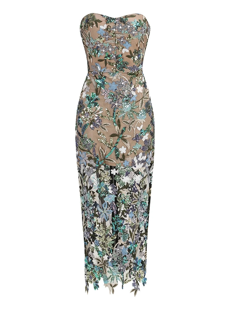 Elegante Vesido Midnight Allure