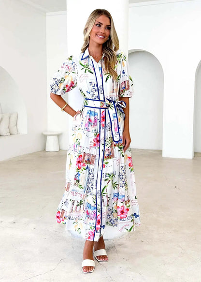 Floral Elegance Dress