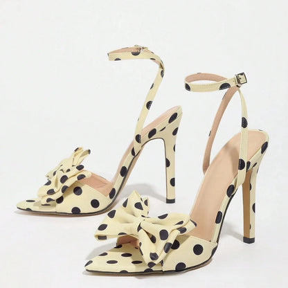 Chic Polka Dot Sandals