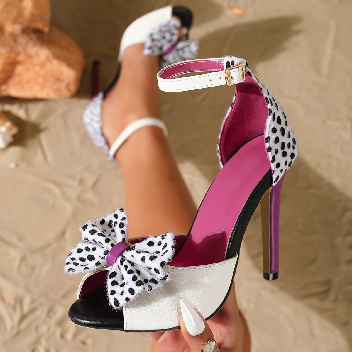 Sandalias Fucsia Glam