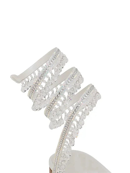 Sandalias de lujo con borlas
