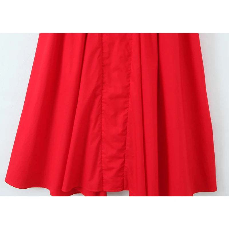 Vestido Bella Carmesí
