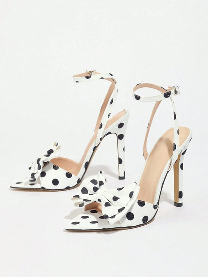 Chic Polka Dot Sandals