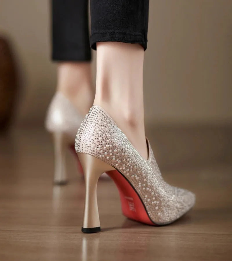 Real Pearl Stiletto