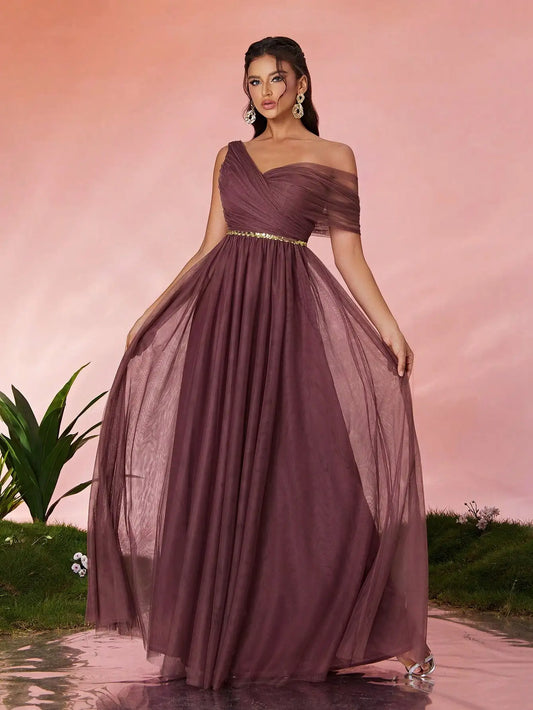 Vestido Armonía Dorada