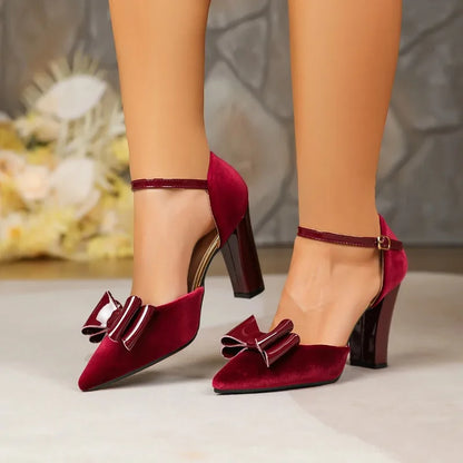 Chic Velvet Heels