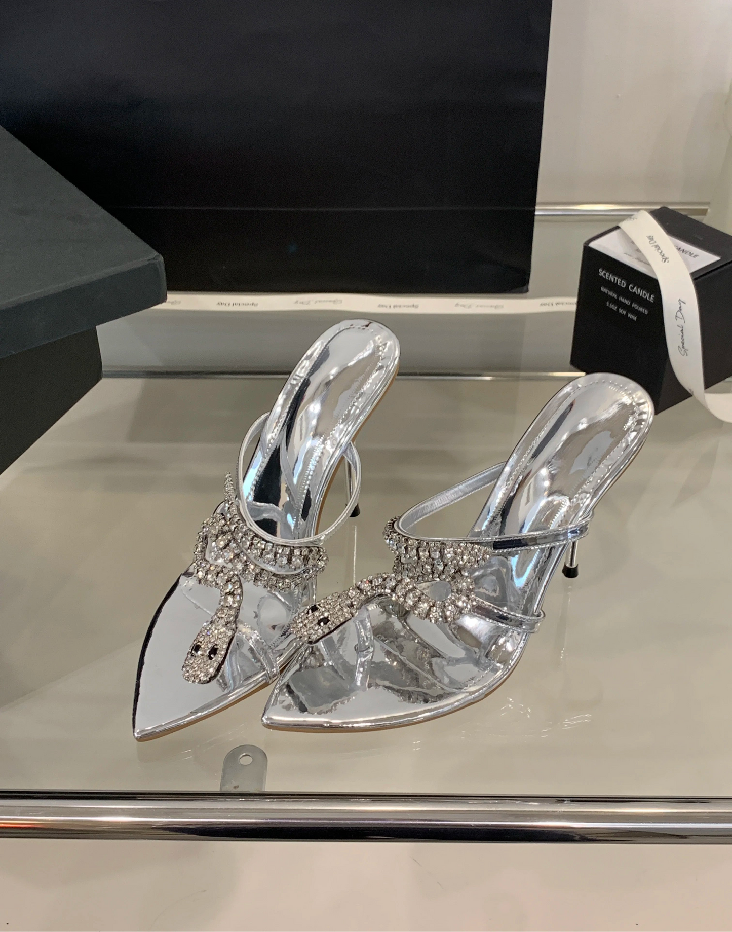 Tacones Brillo Fatal