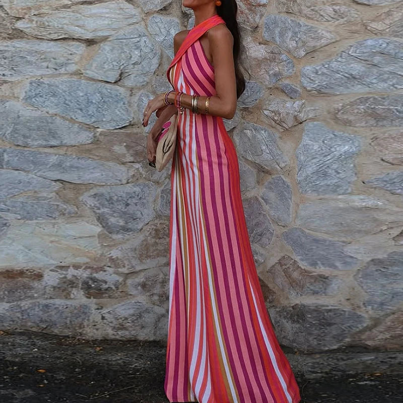 Vestido Cóctel Tropical