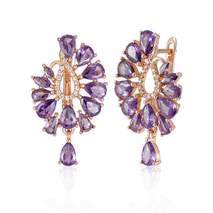 Aretes Rosa Imperial
