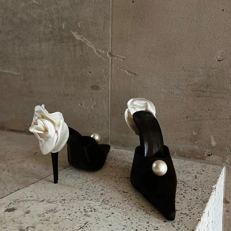Tacones Rosa de Perla