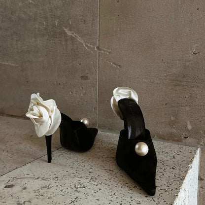 Tacones Rosa de Perla