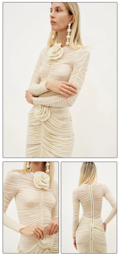 Conjunto Flor de Albaricoque