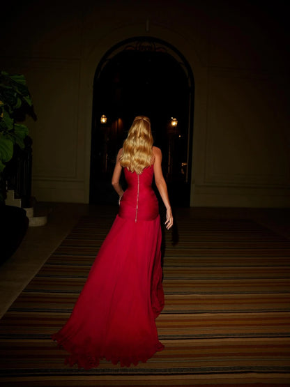 Vestido Tentación Carmesí