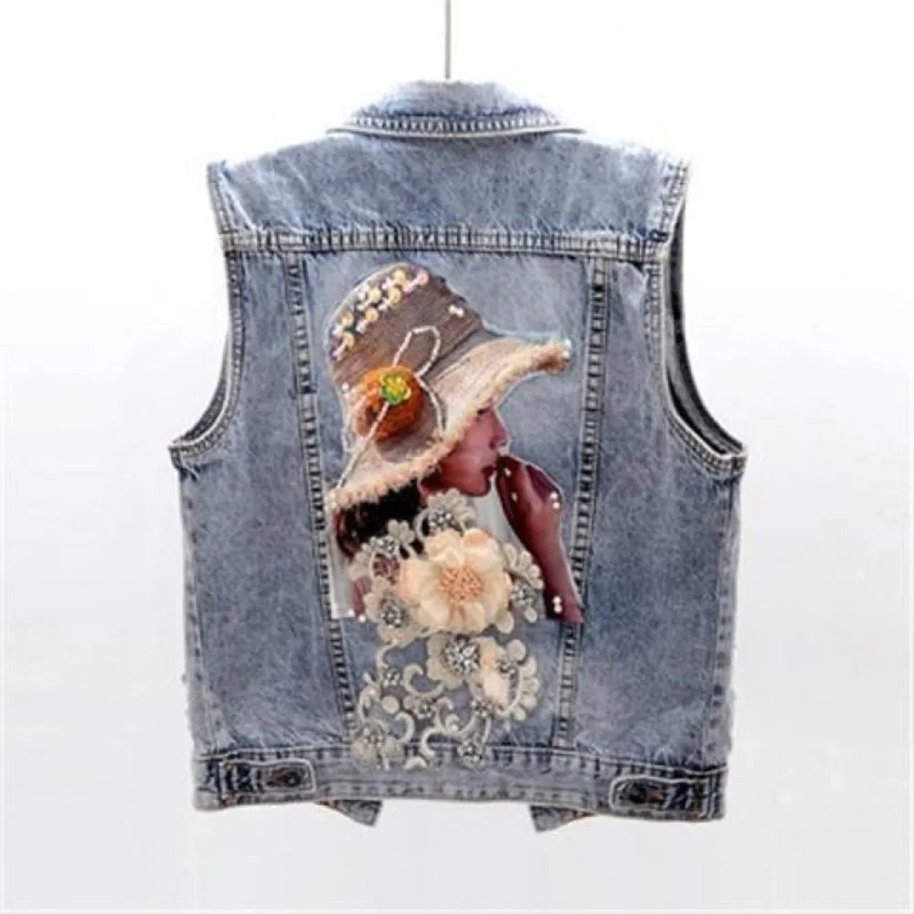 Chaleco Denim Artiste