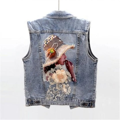 Chaleco Denim Artiste