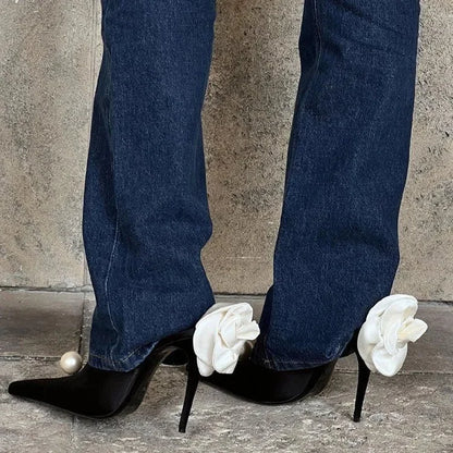Tacones Rosa de Perla
