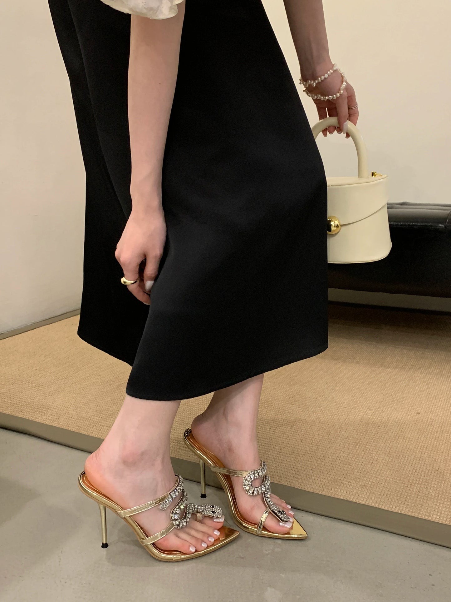 Tacones Brillo Fatal